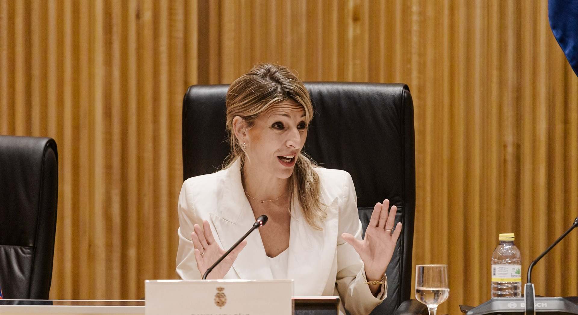 La ministra de Trabajo, Yolanda Díaz.