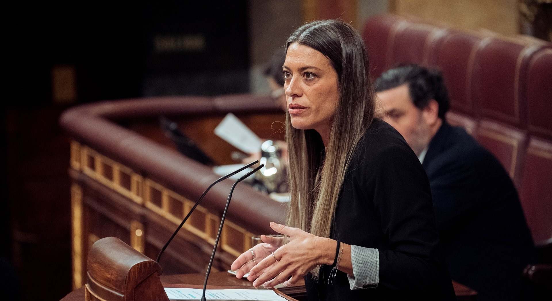 La portavoz de Junts en el Congreso, Miriam Nogueras | EP