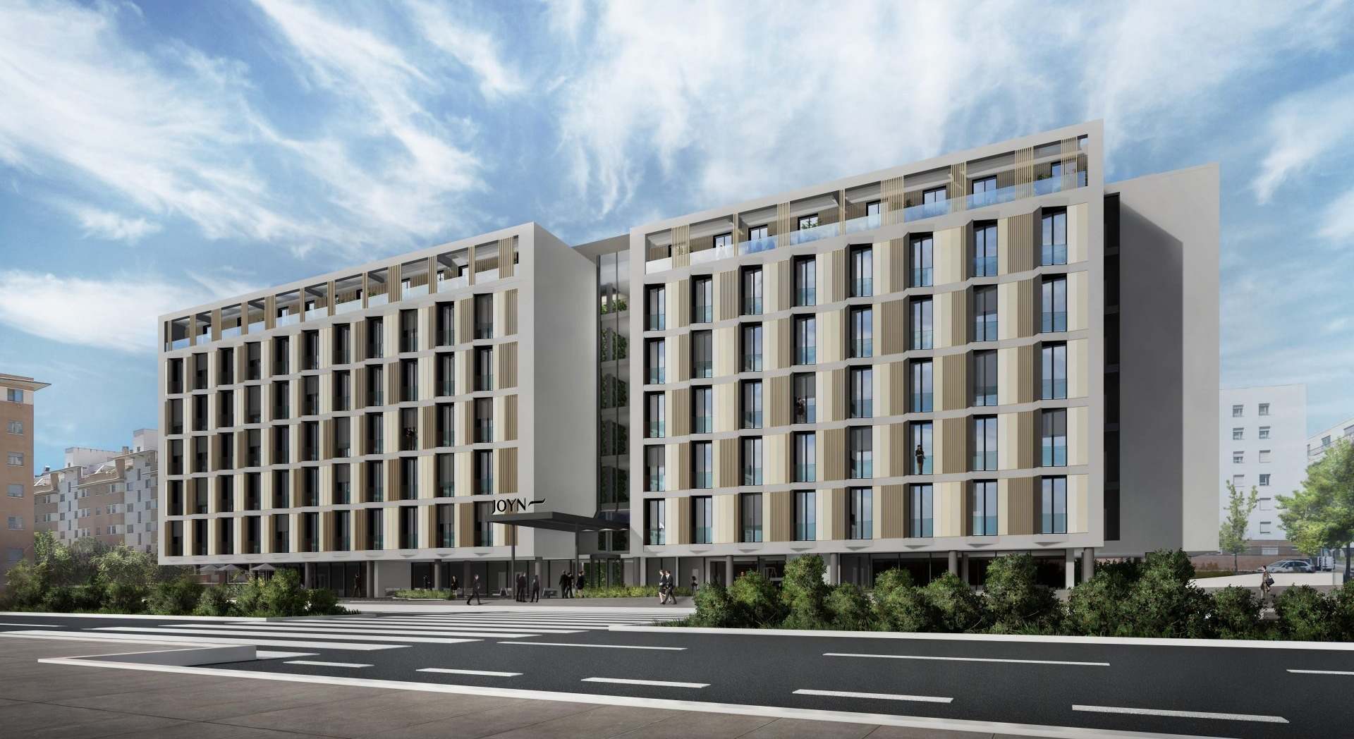 Render del proyecto de Corestate en Las Tablas