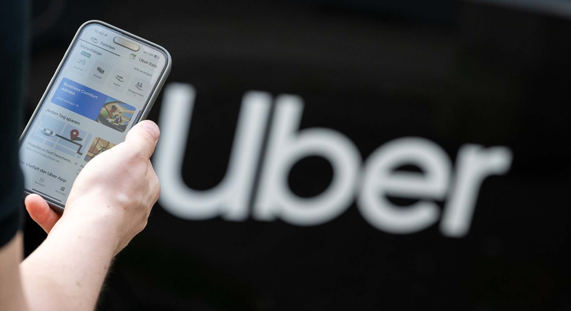 App de Uber.