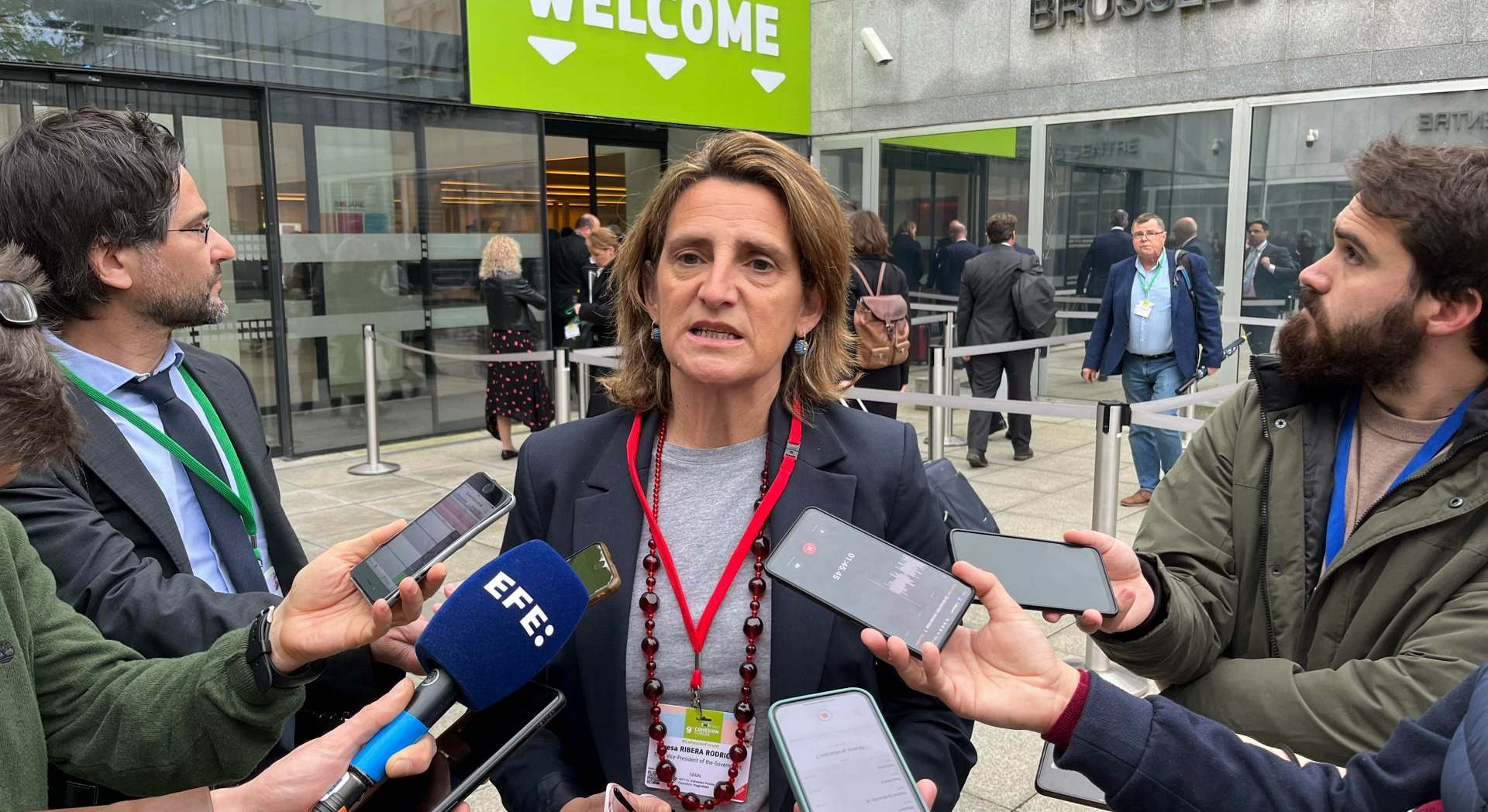 La vicepresidenta tercera y ministra para la Transición Ecológica de España, Teresa Ribera | EFE