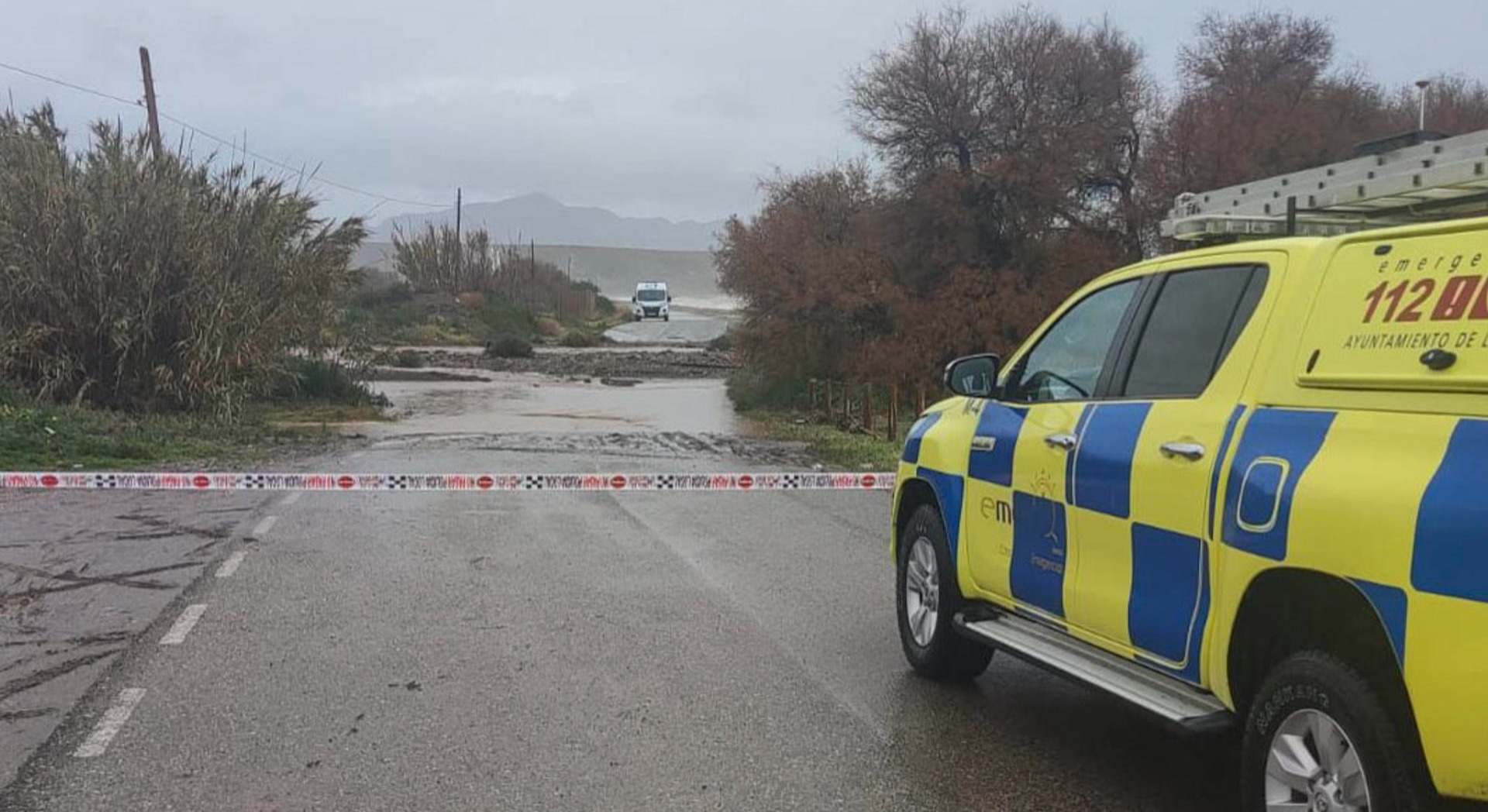 Dispositivo de búsqueda del ganadero desaparecido en Lorca. Foto: EFE / Ayuntamiento de Lorca.