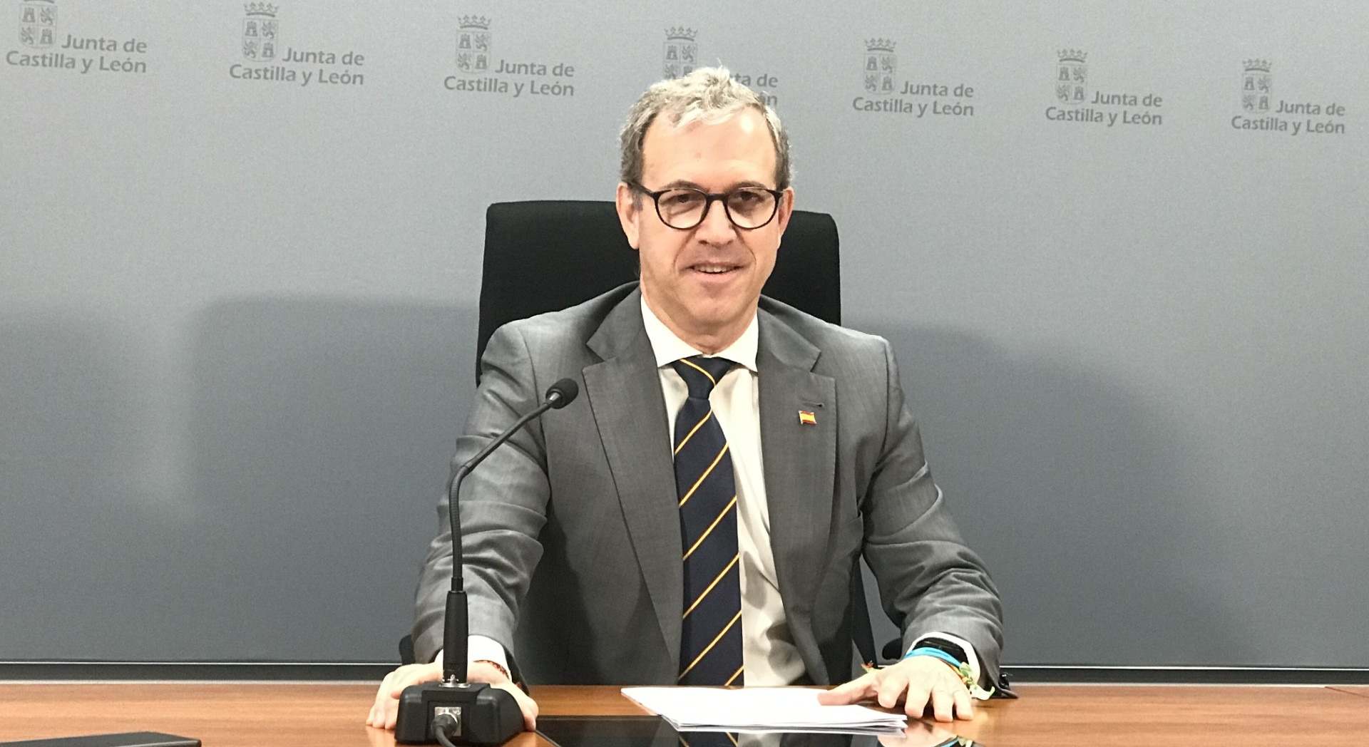 Mariano Veganzones, consejero de Industria, Comercio y Empleo