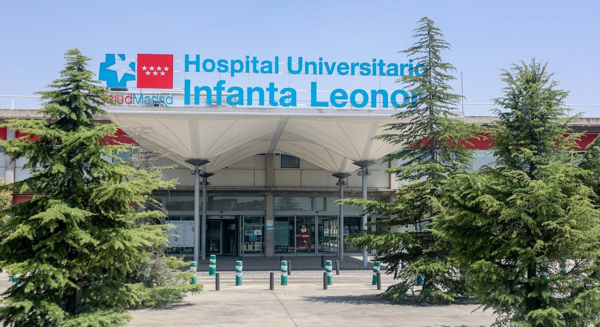 Fachada del Hospital Universitario Infanta Leonor, a 19 de julio de 2024, en Madrid (España).