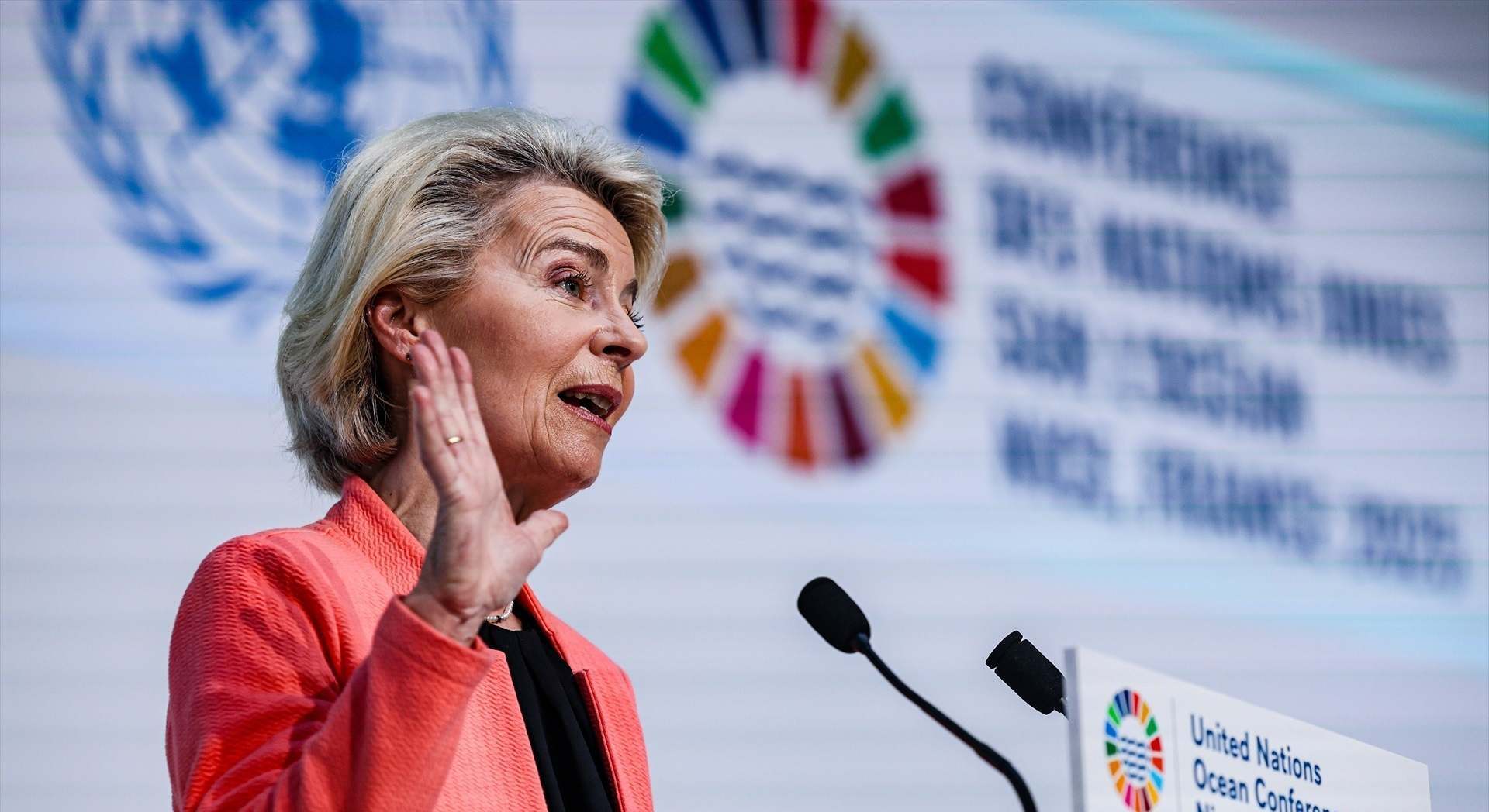 La presidenta de la Comisión Europea, Ursula von der Leyen.