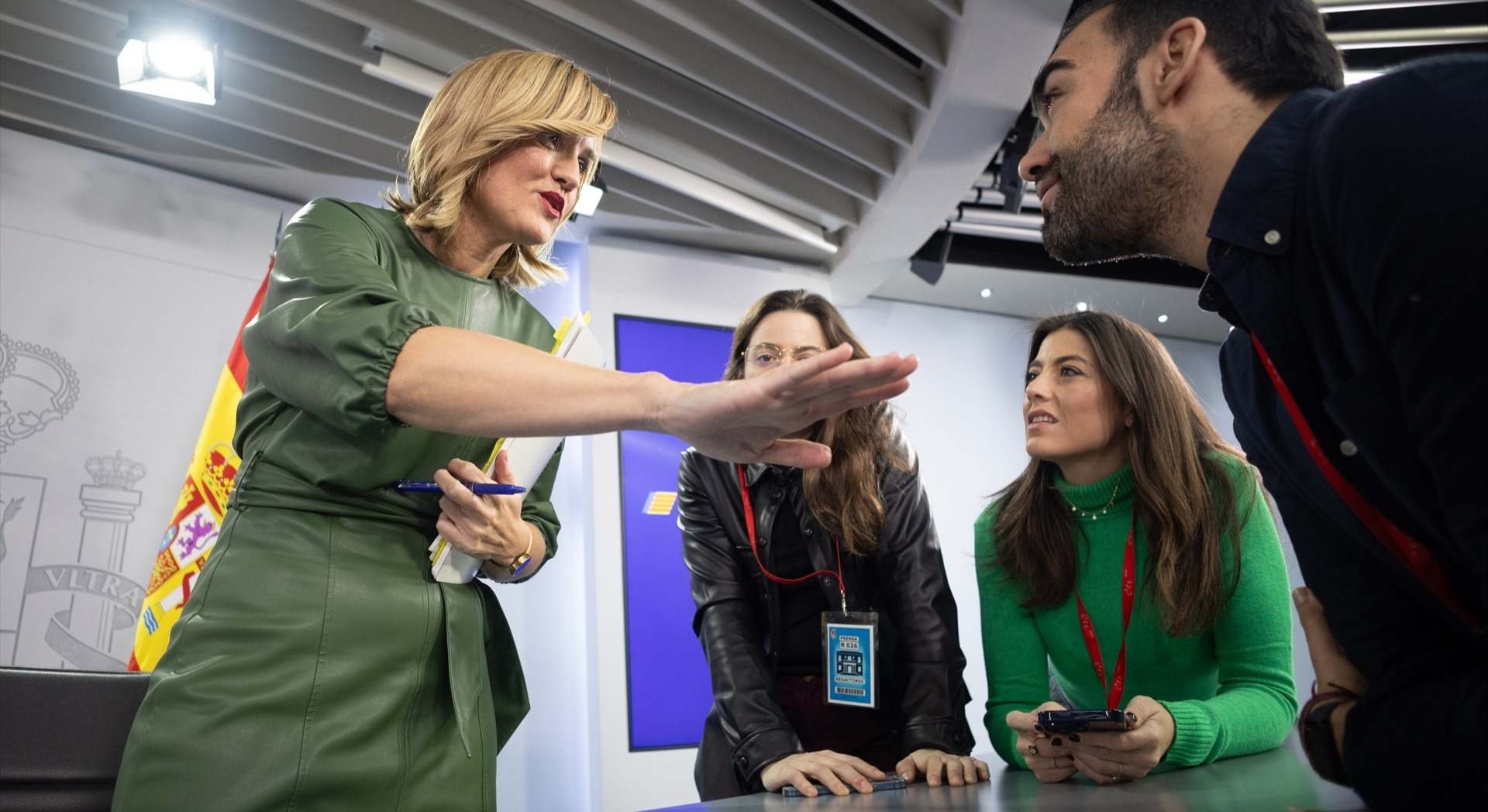 La ministra de Educación, Formación Profesional y Deportes, Pilar Alegría, durante una rueda de prensa tras la reunión del Consejo de Ministros | EP