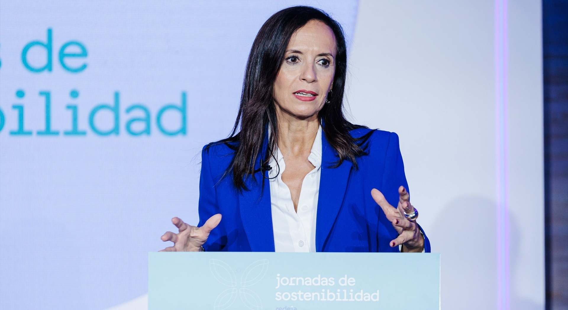 La presidenta de Redeia, Beatriz Corredor. EUROPA PRESS