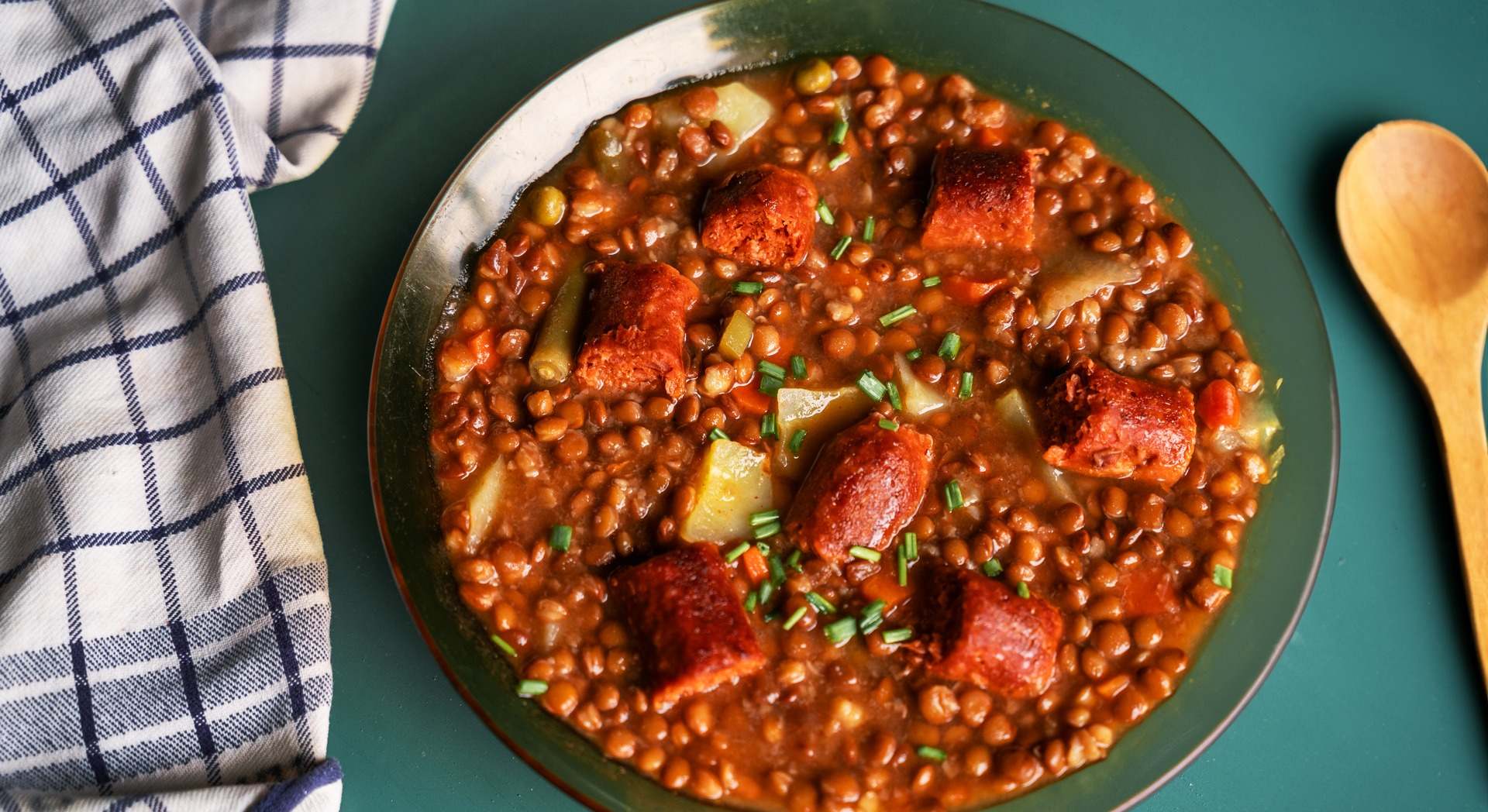 Plato de lentejas