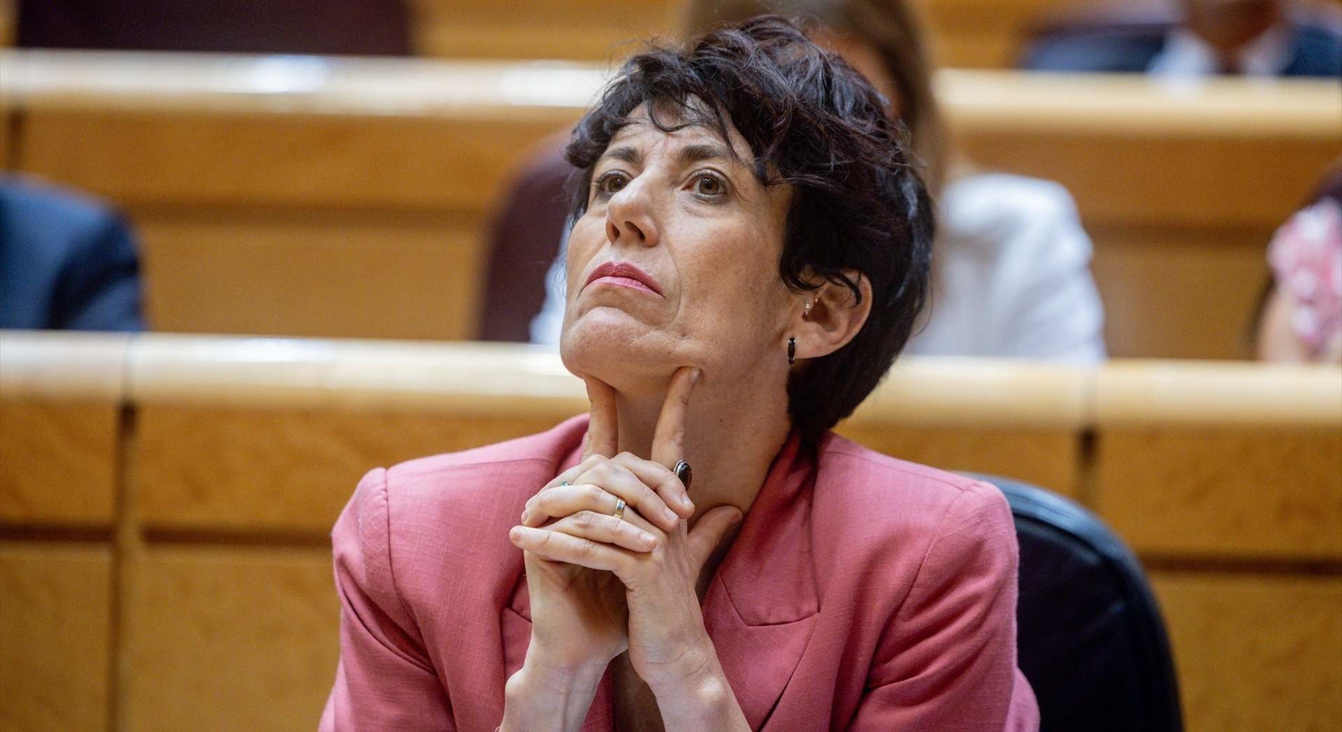 La ministra de Seguridad Social, Elma Saiz