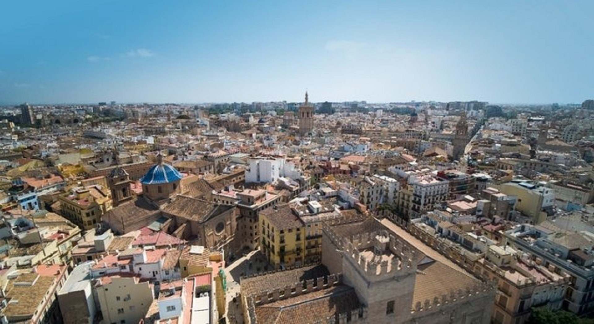 Imagen del centro de Valencia.
