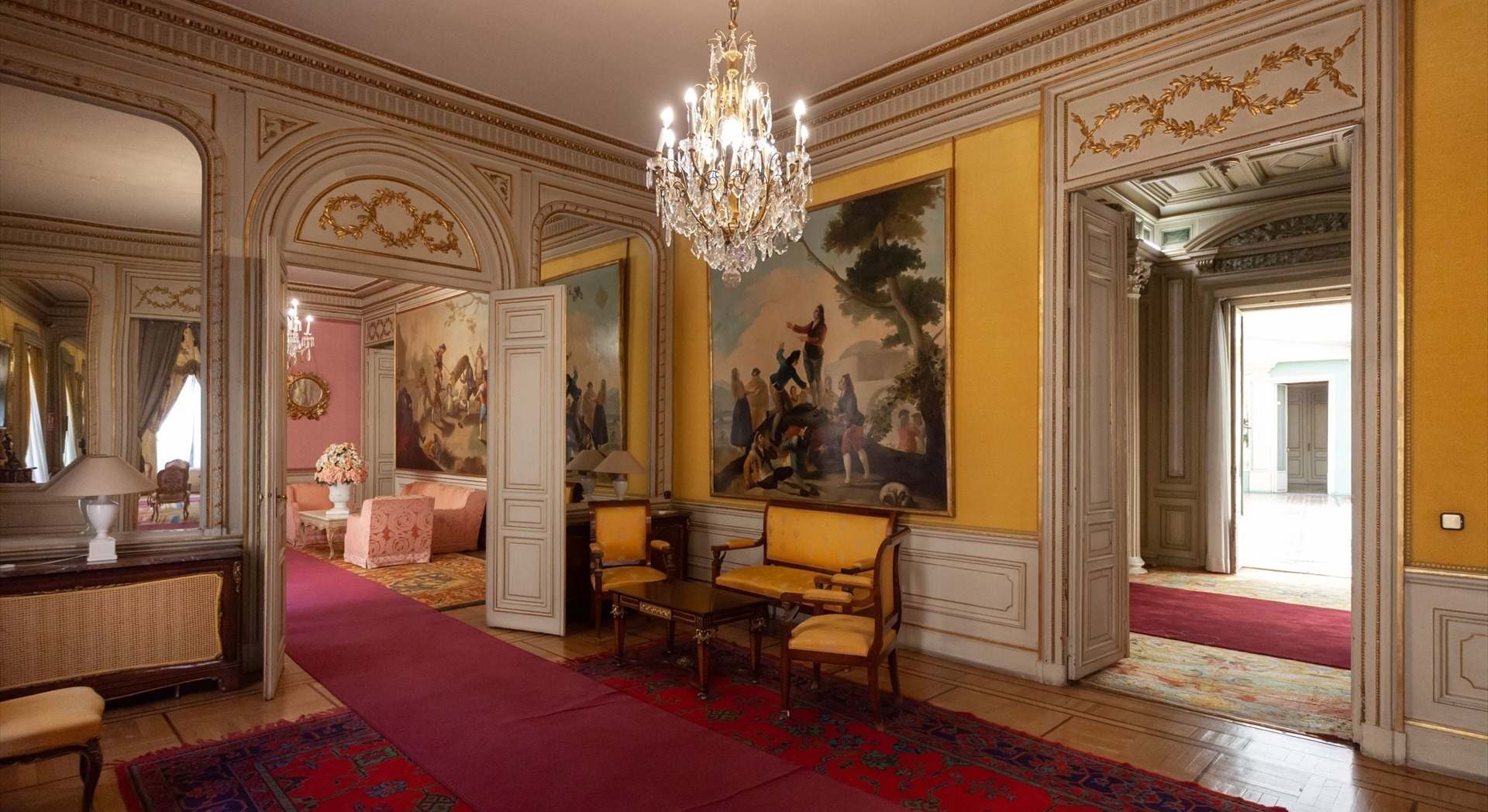 Interior del Palacio Fernán Núñez, Madrid