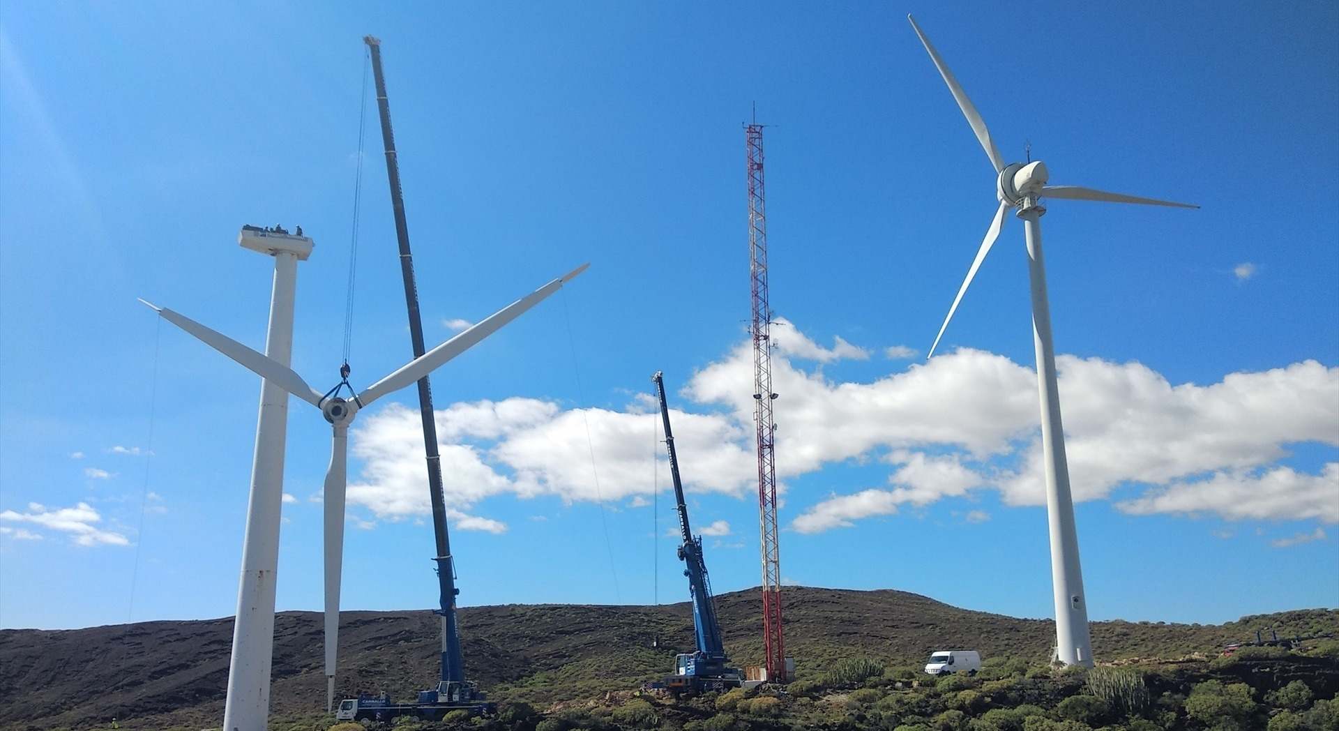 Un parque eólico. Europa Press