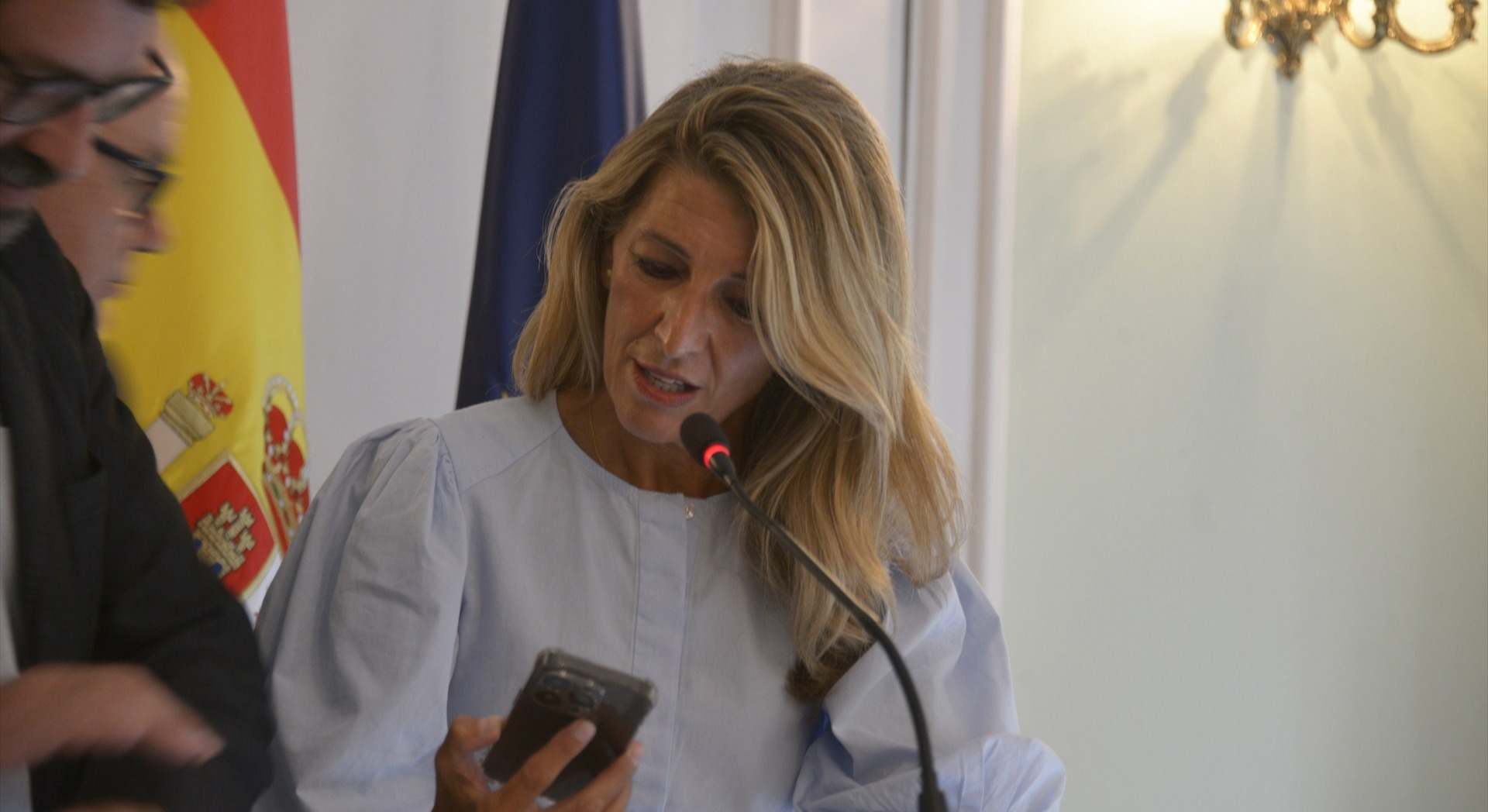 La ministra de Trabajo, Yolanda Díaz.