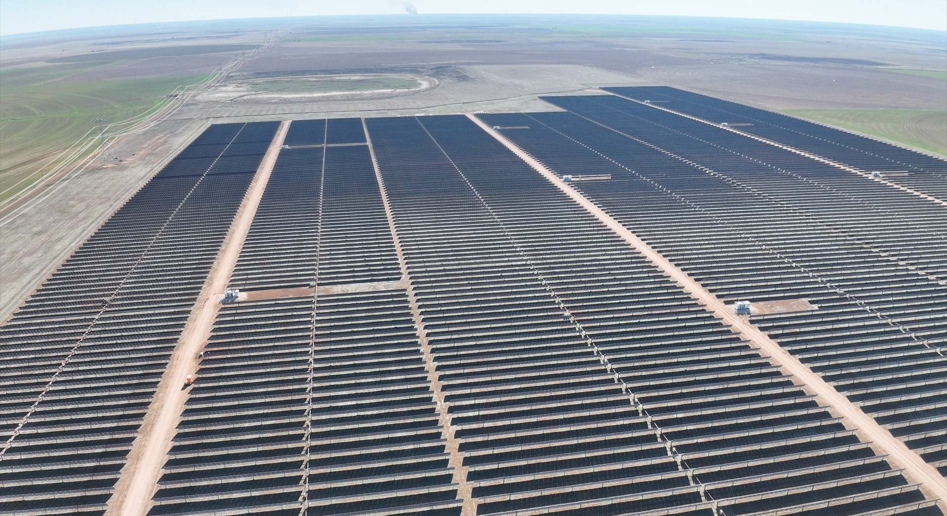 La planta solar Frye de Repsol en Texas (EEUU). Europa Press
