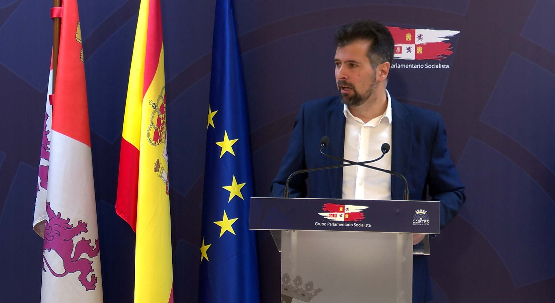 Luis Tudanca, secretario general del Partido Socialista de Castilla y León