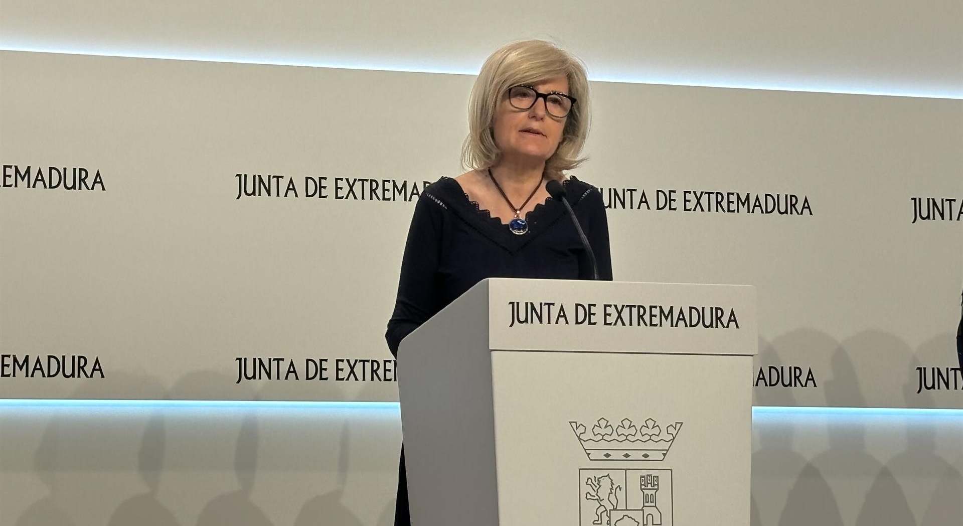 Victoria Bazaga, portavoz de la Junta de Extremadura