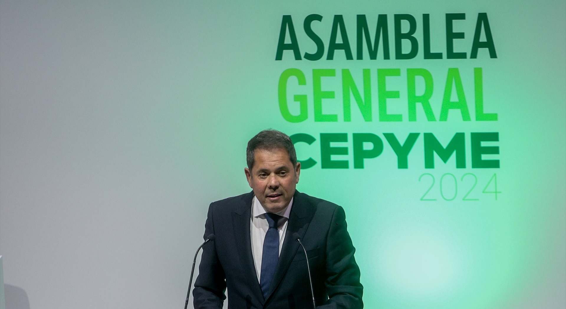 El presidente de Cepyme, Gerardo Cuerva.