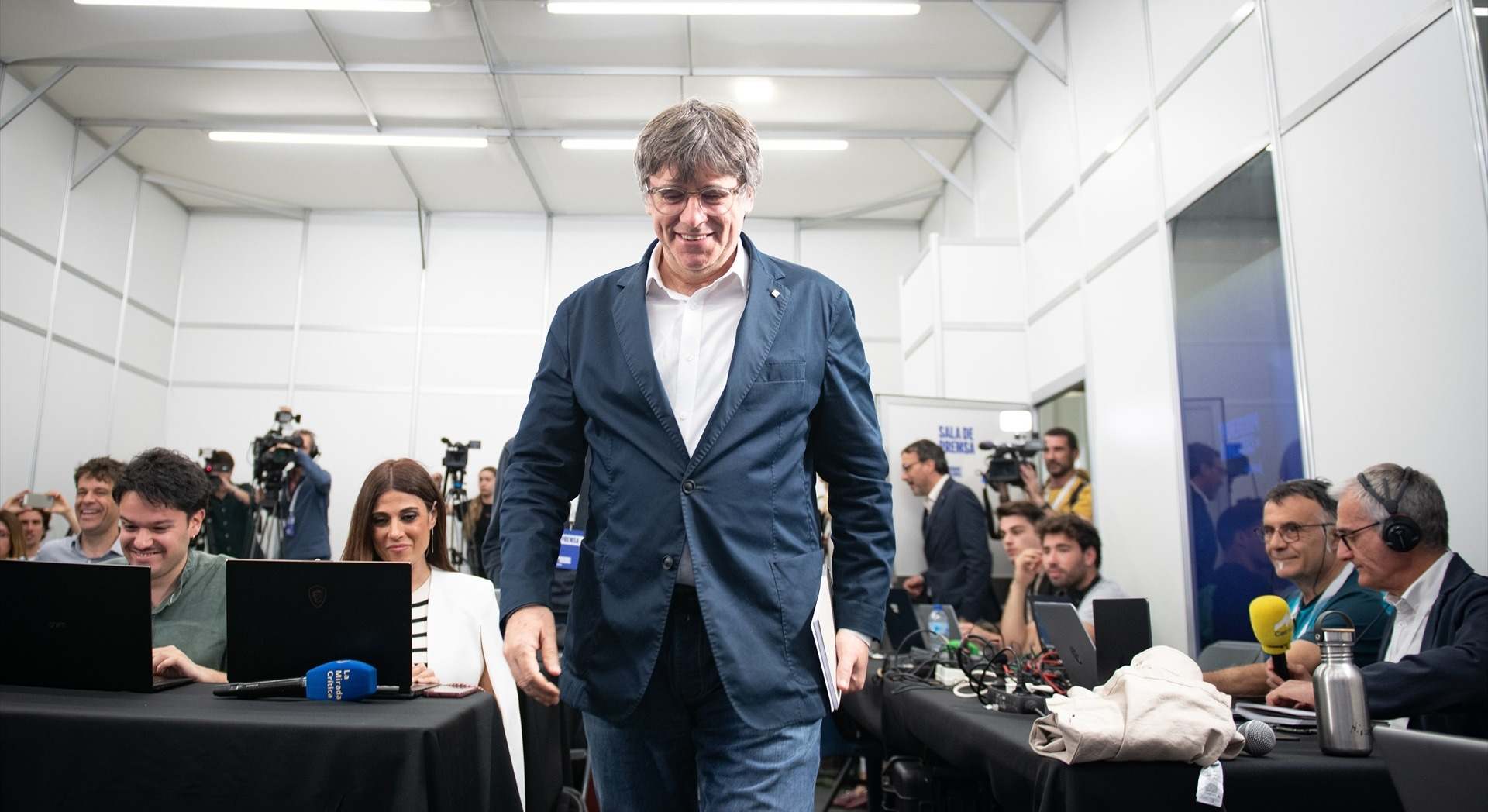 El candidato de Junts a la Generalitat de Catalunya, Carles Puigdemont | EP