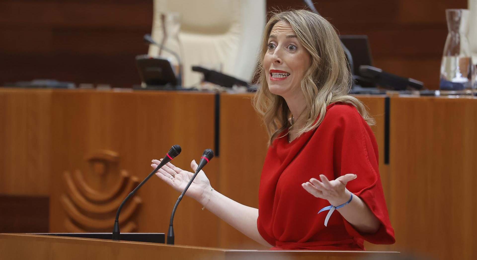 María Guardiola, presidenta de la Junta de Extremadura
