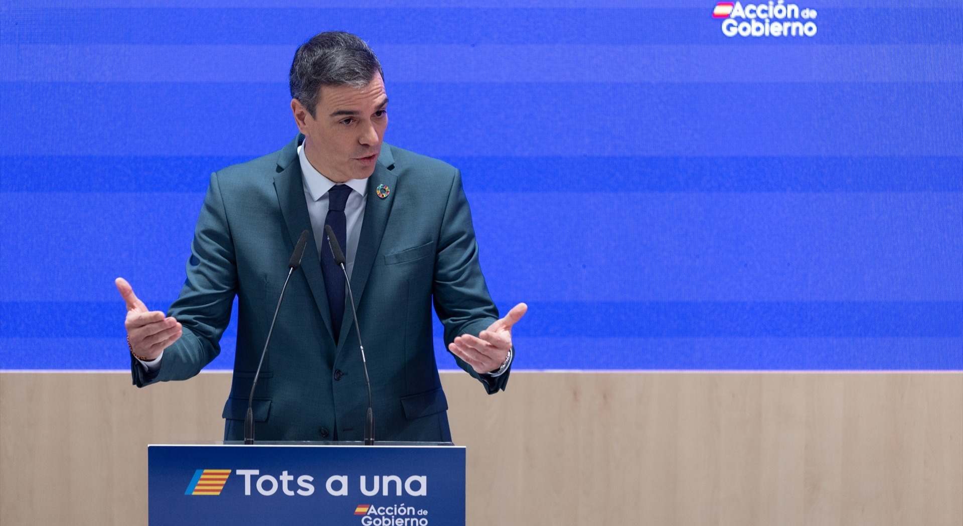 El presidente del Gobierno, Pedro Sánchez | EP
