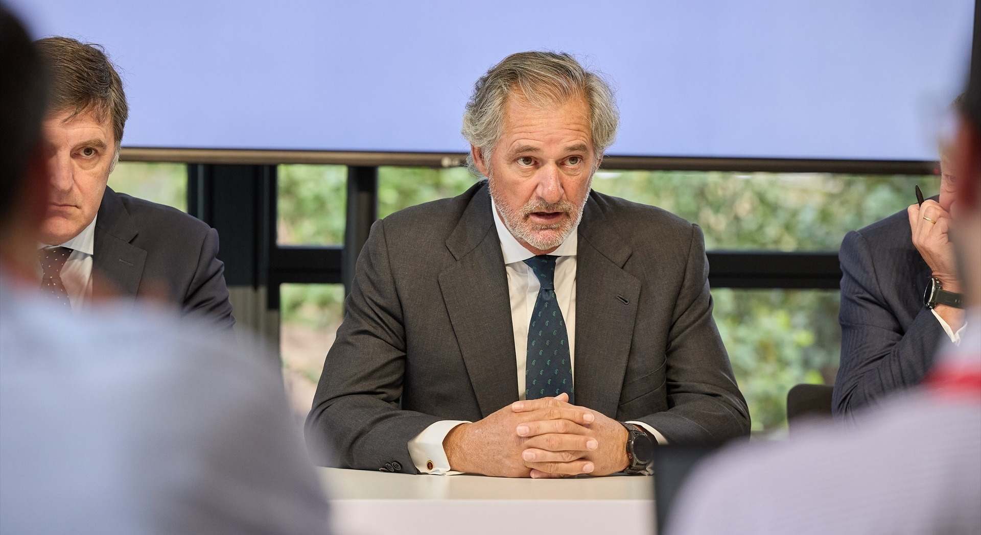 El presidente ejecutivo de Acciona Energía, Jose Manuel Entrecanales. EUROPA PRESS