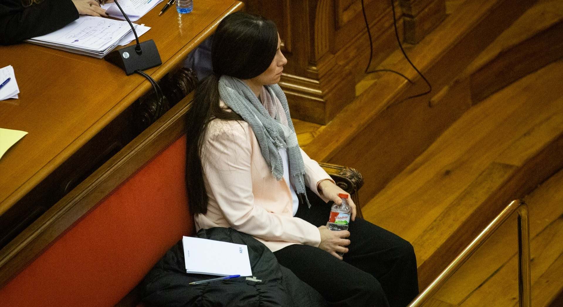 Rosa Peral durante la celebración del juicio del crimen de la Guardia Urbana