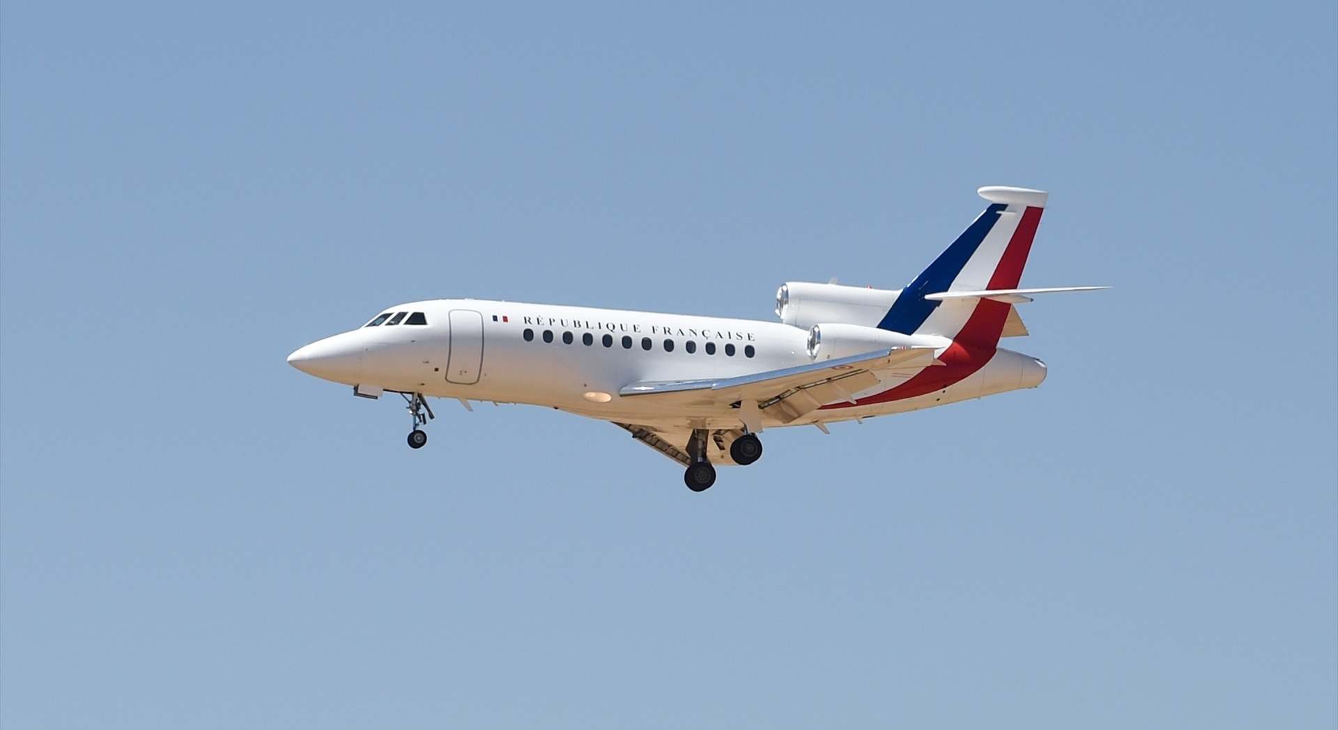 Avión presidencial de Francia. / Gustavo Valiente - Europa Press
