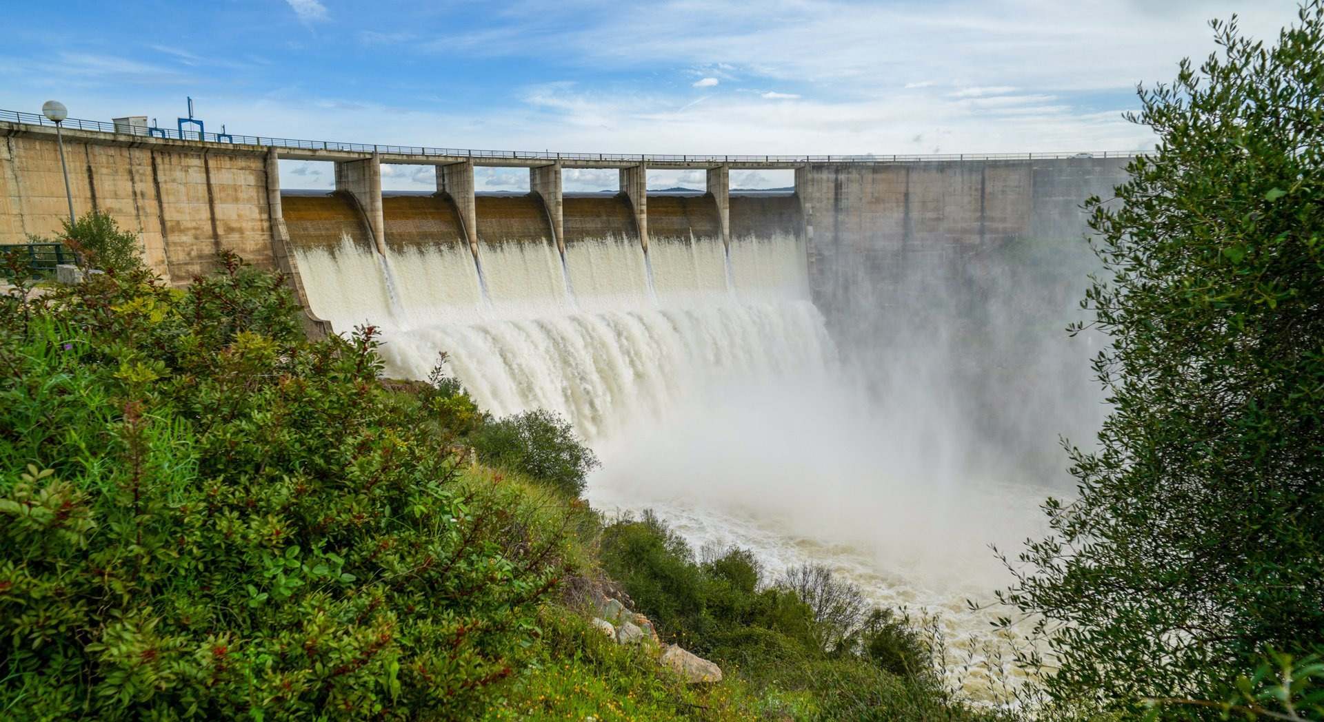 Embalse de Melonares.
