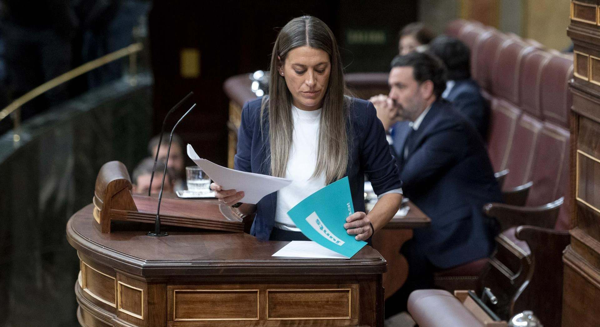 Míriam Nogueras (Junts) en el Congreso
