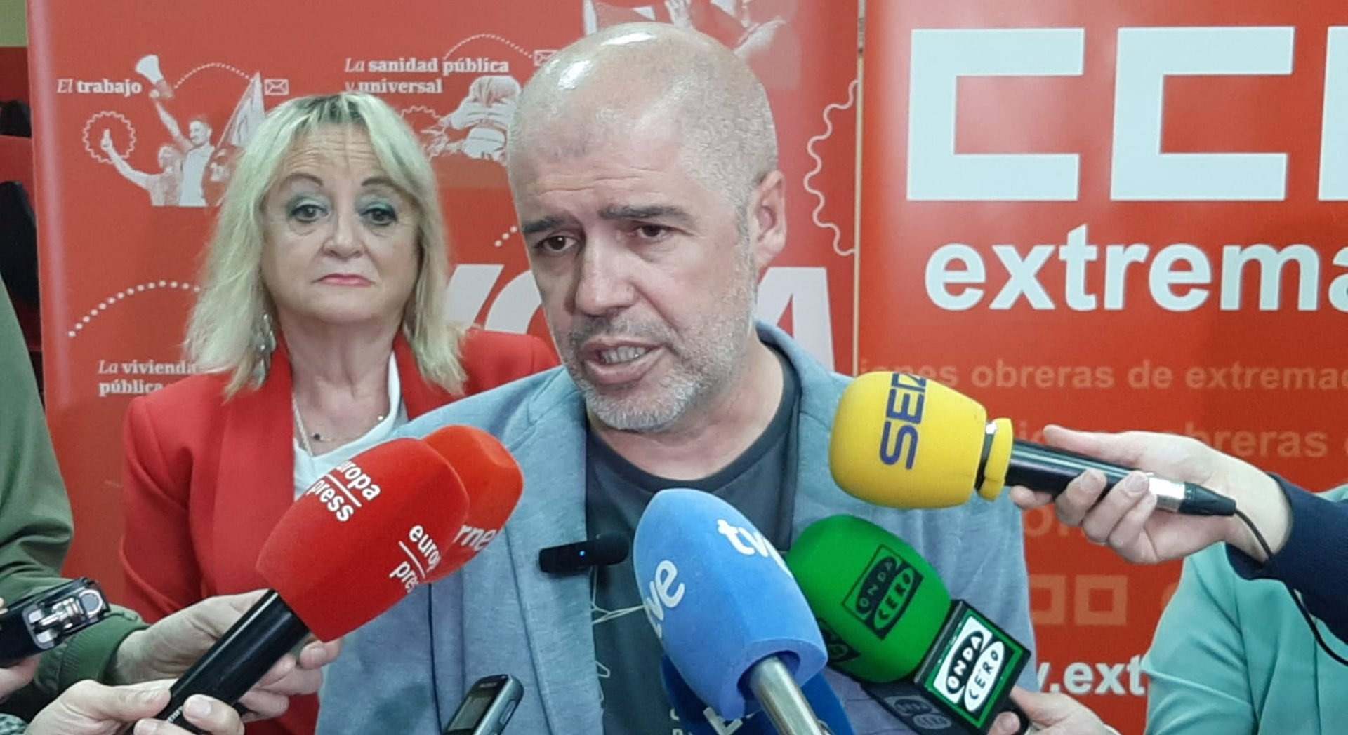 El secretario confederal de CCOO, Unai Sordo - EUROPA PRESS