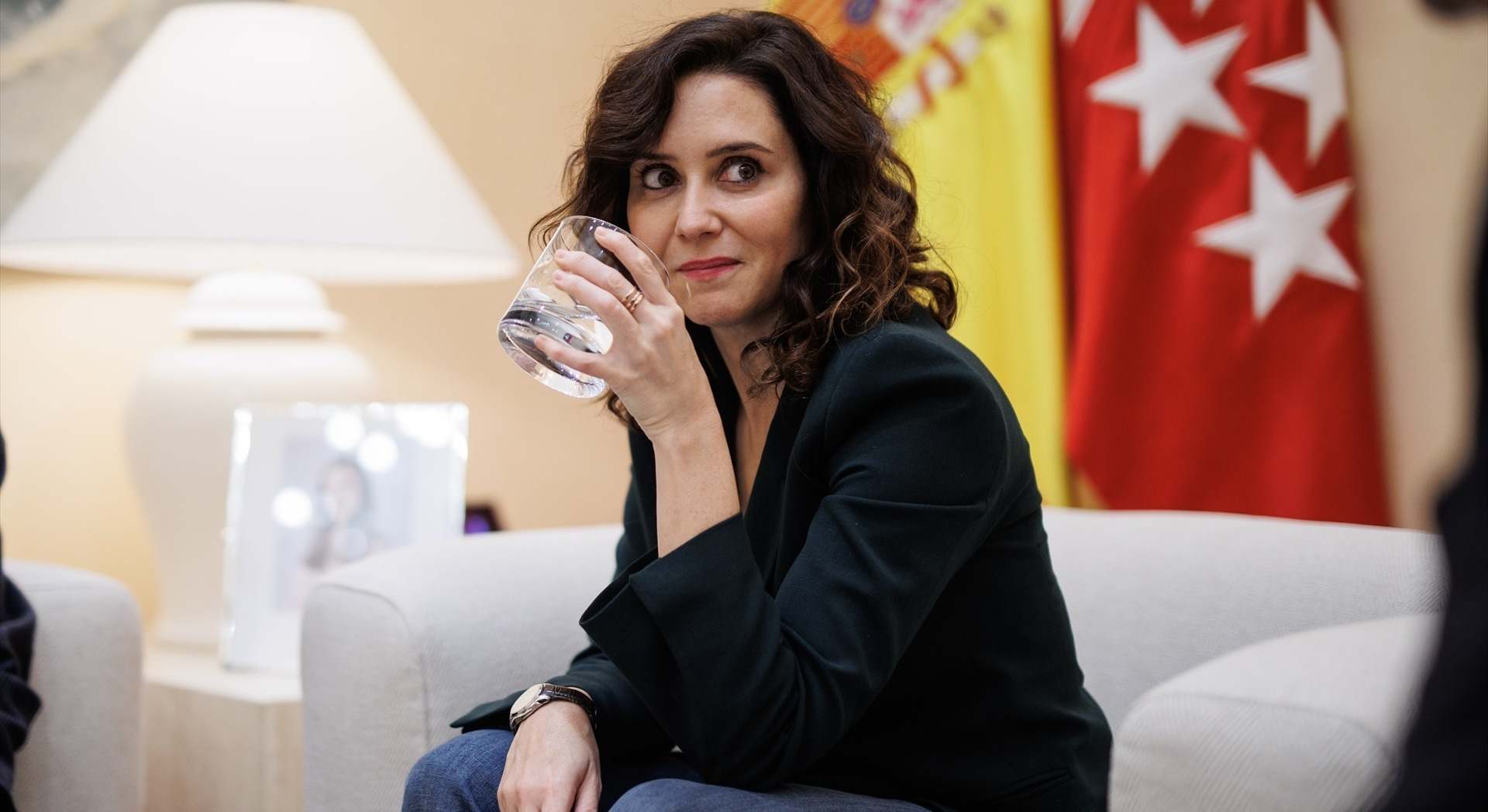 la presidenta de la Comunidad de Madrid, Isabel Díaz Ayuso