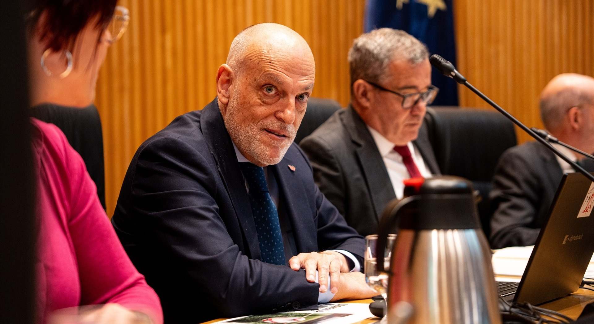Javeir Tebas en el Congreso de los Diputados
