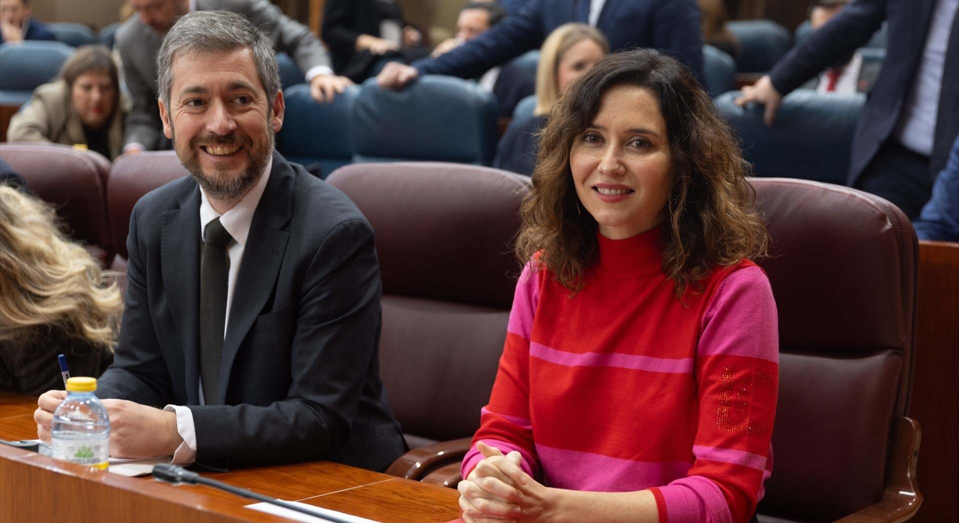 Isabel Díaz Ayuso y Miguel Ángel García Martín