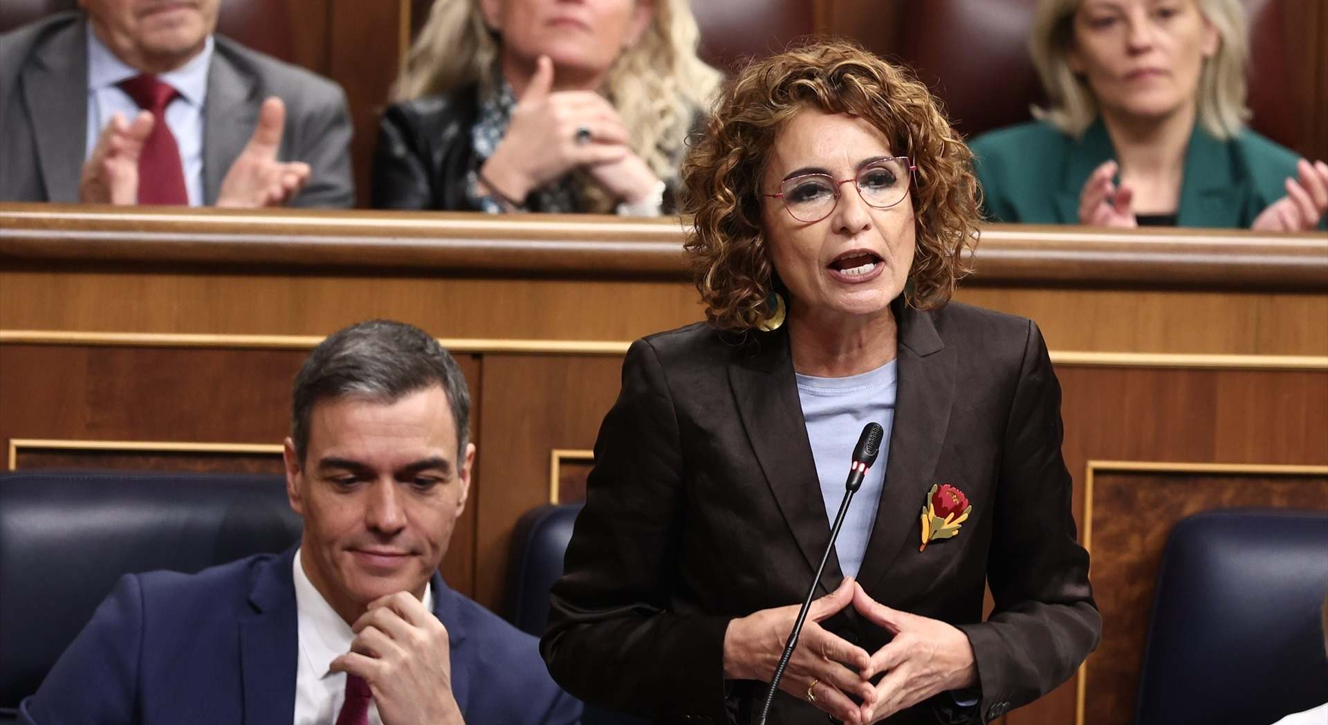 La vicepresidenta del Gobierno y ministra de Hacienda, María Jesús Montero.