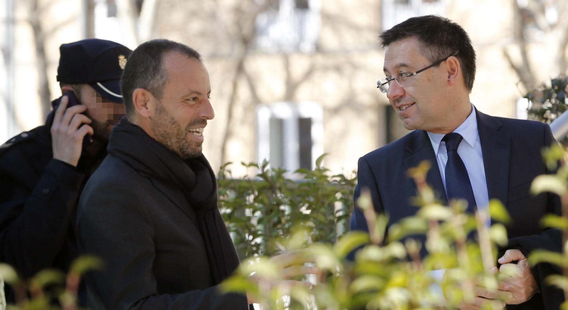 Bartomeu y Rosell. / Foto: EFE.