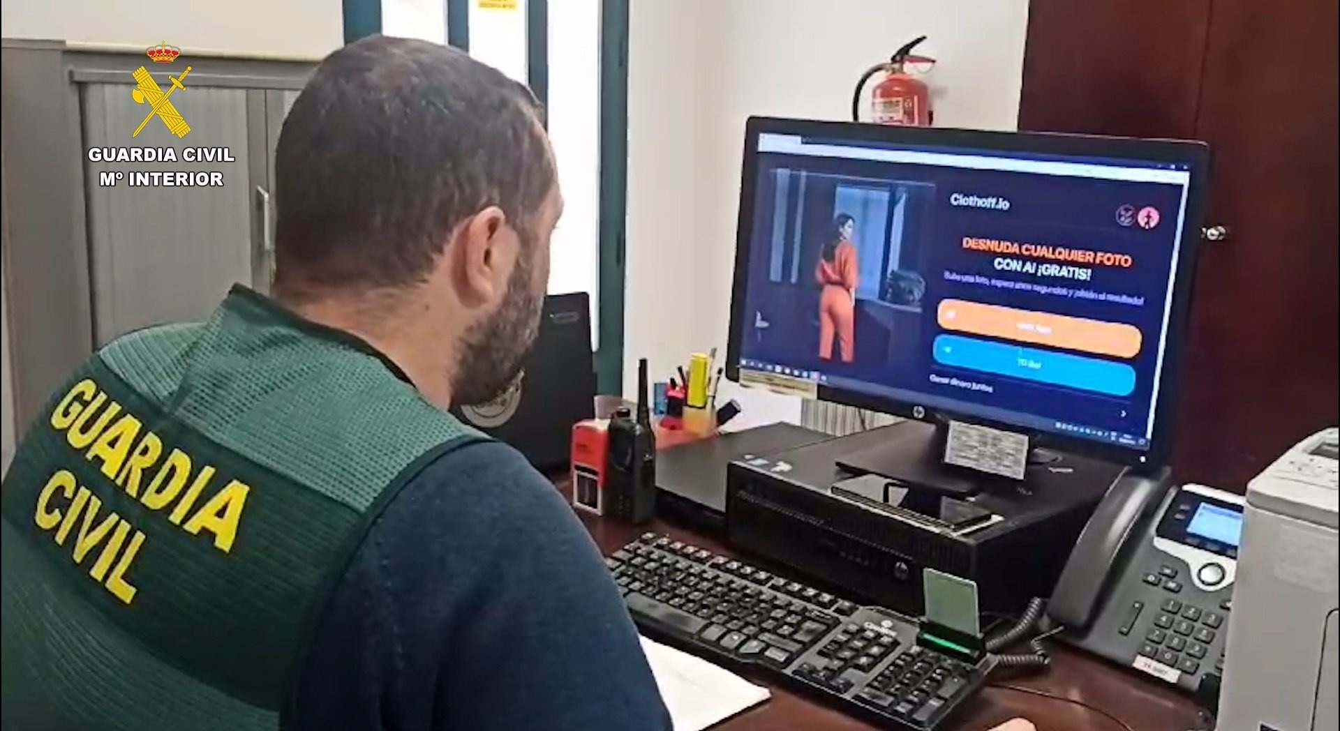 Imagen de recurso de un efectivo de la Guardia Civil.