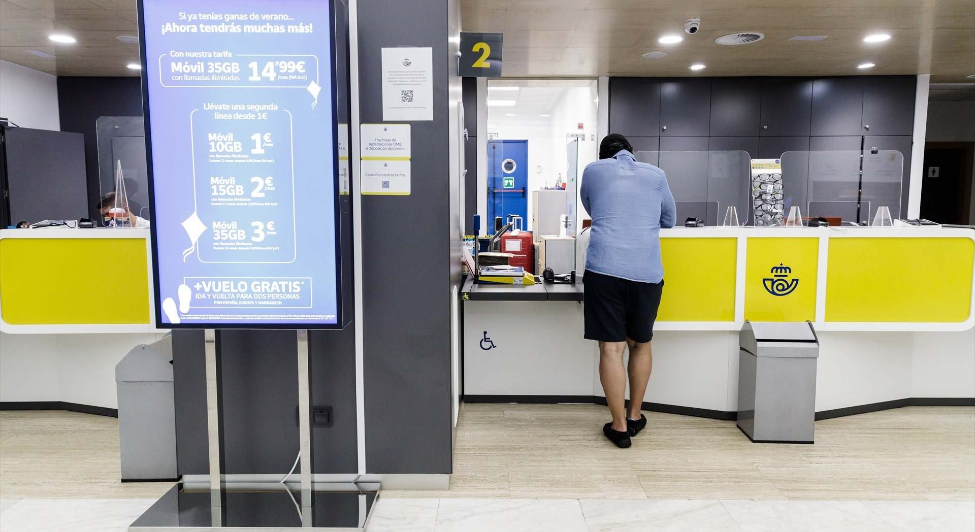Oficina de Correos. / Europa Press