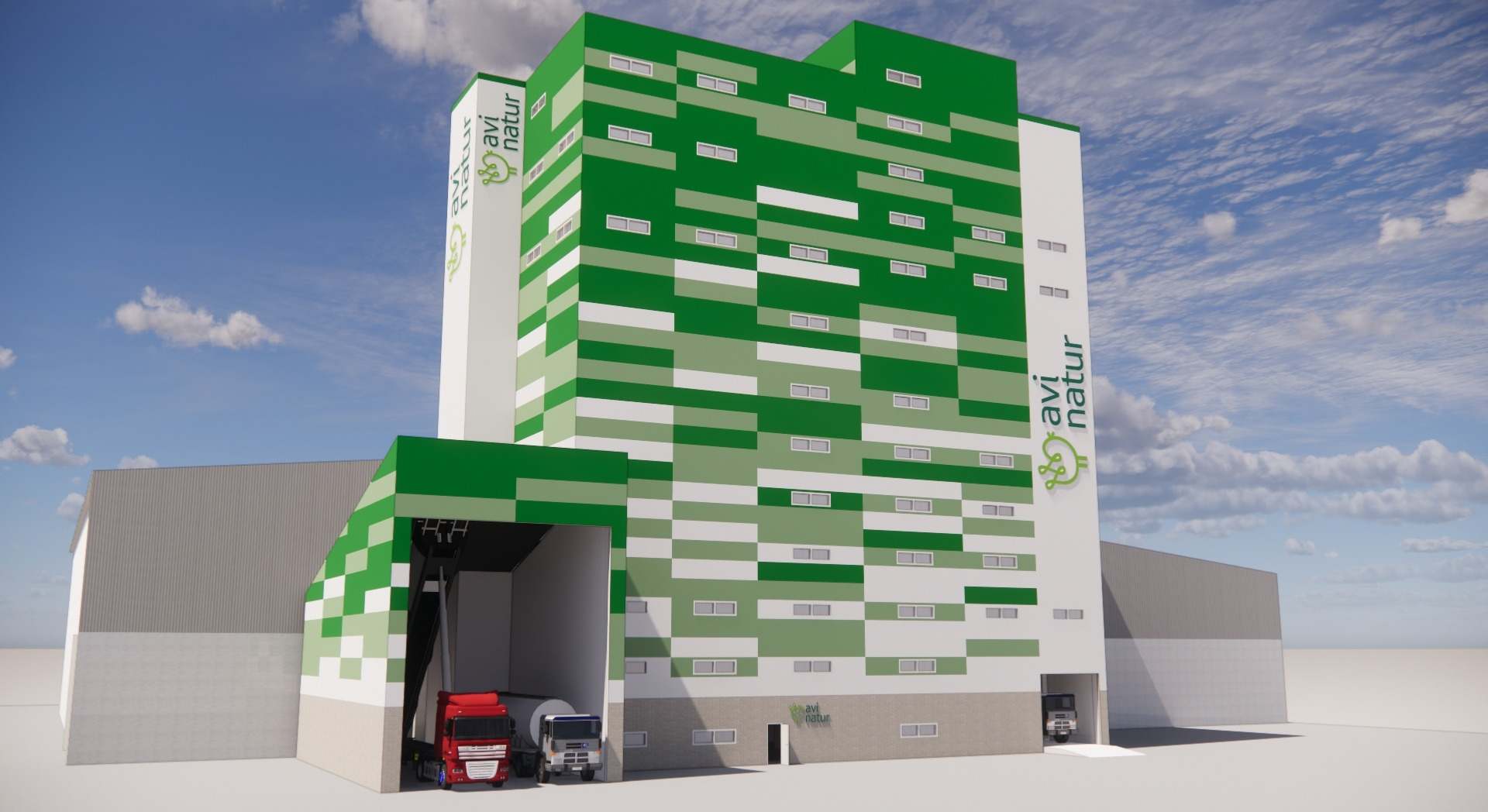 Aspecto que tendrán las instalaciones de Avinatur en Utrera.