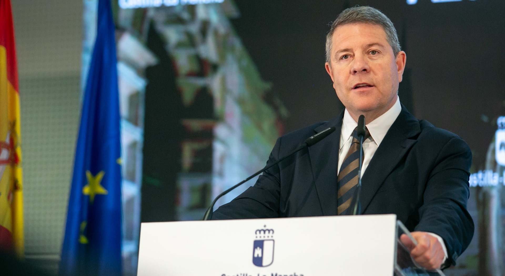El presidente de Castilla-La Mancha, el socialista Emiliano García-Page