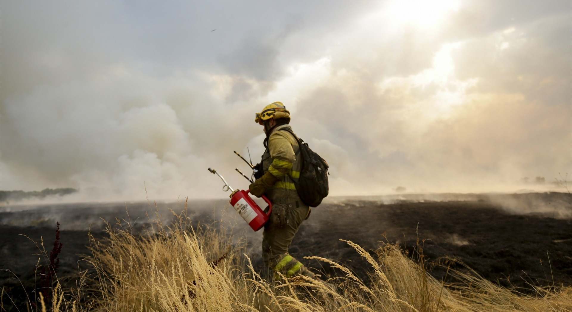 El incendio de Molezuelas-Castrocalbón, en León/ Europa Press