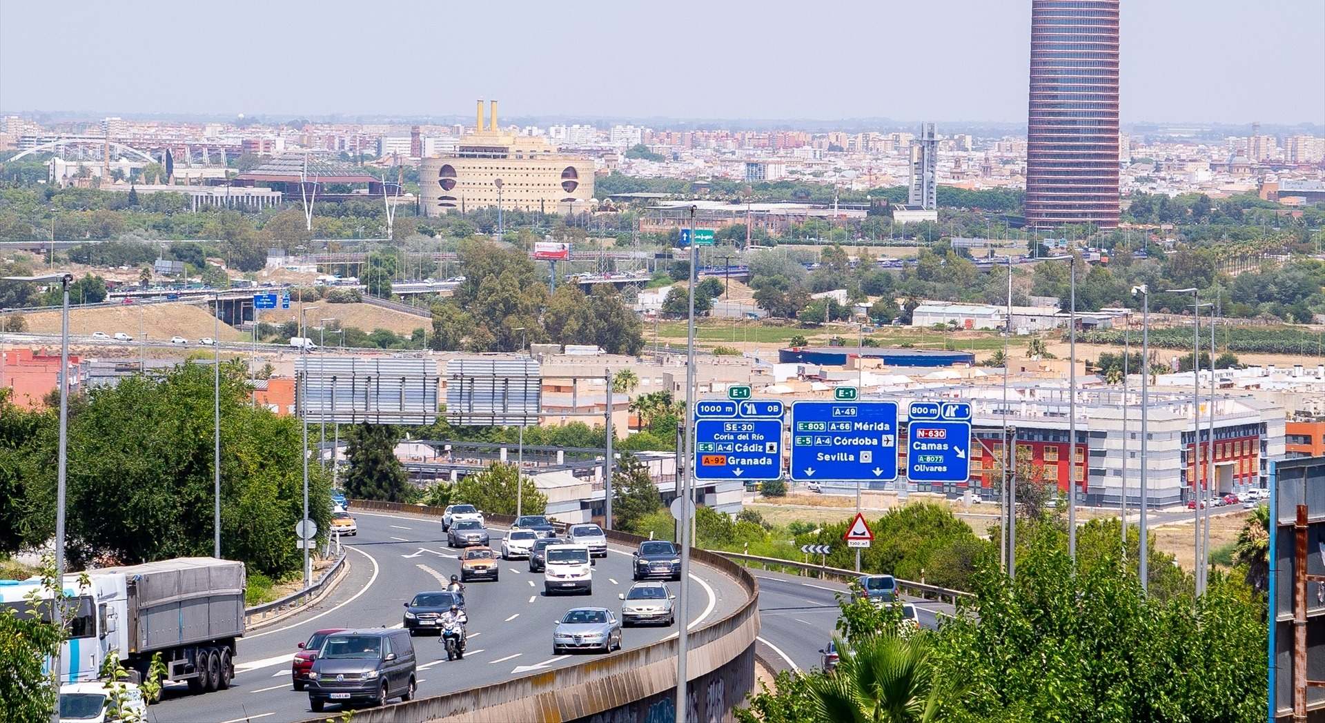 Carretera en Sevilla