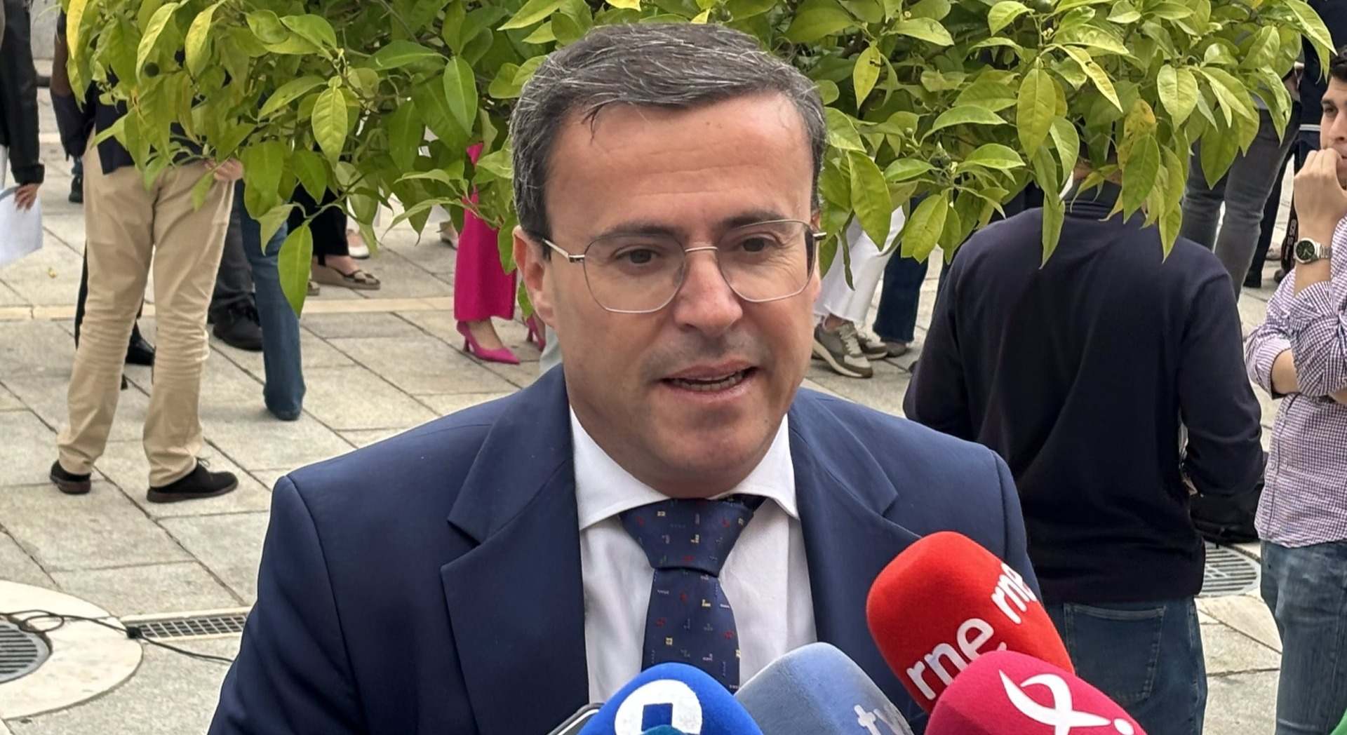 Miguel Ángel Gallardo, secretario general del PSOE de Extremadura