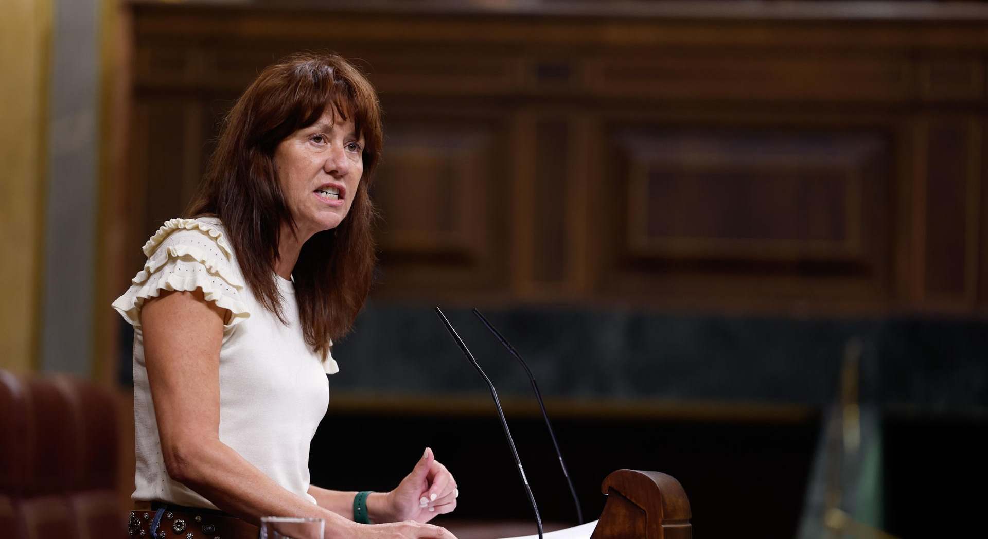Marta Madrenas, diputada de Junts. Foto: EFE.