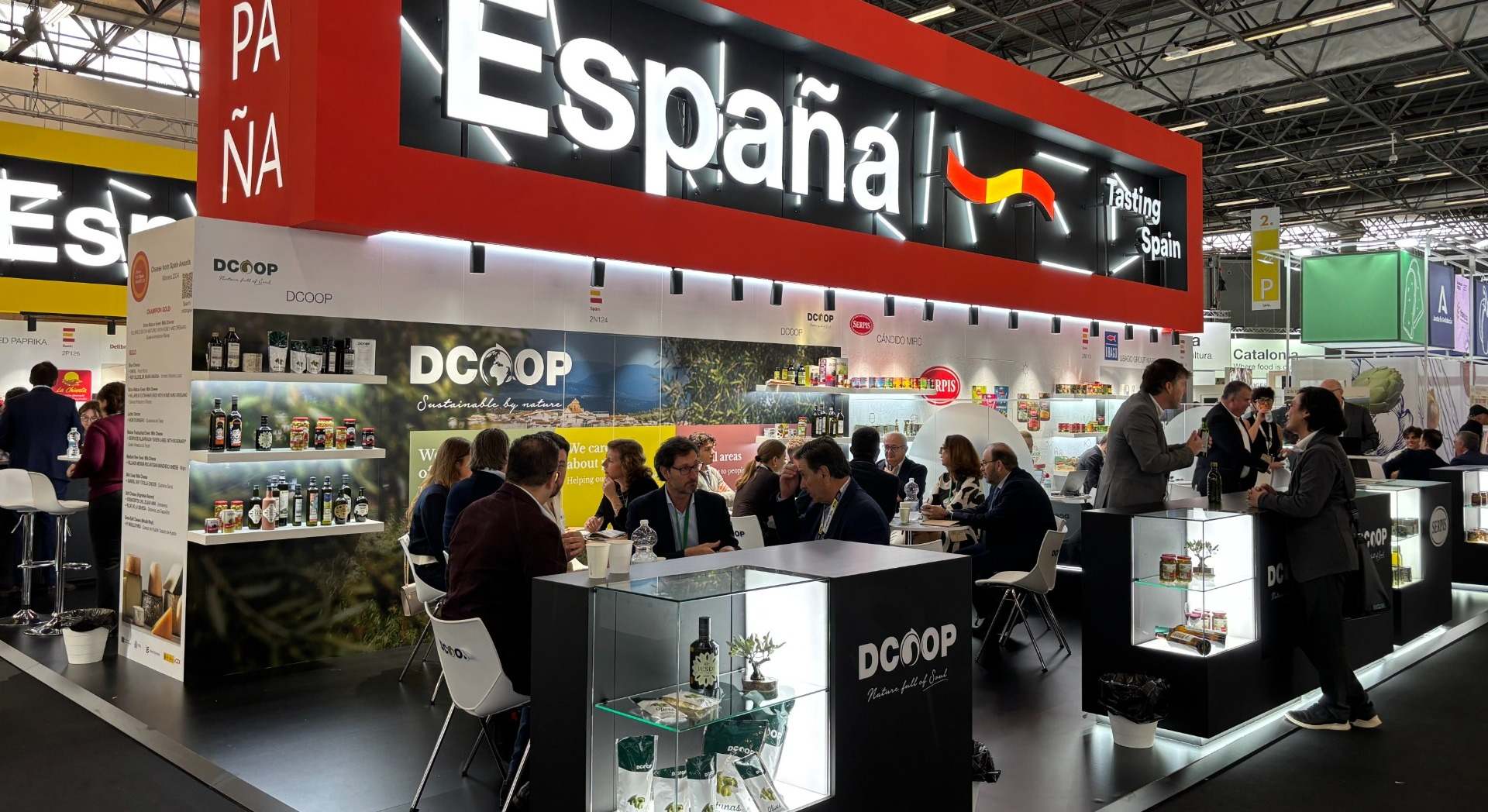 Presencia de Dcoop apoyando a la marca España.