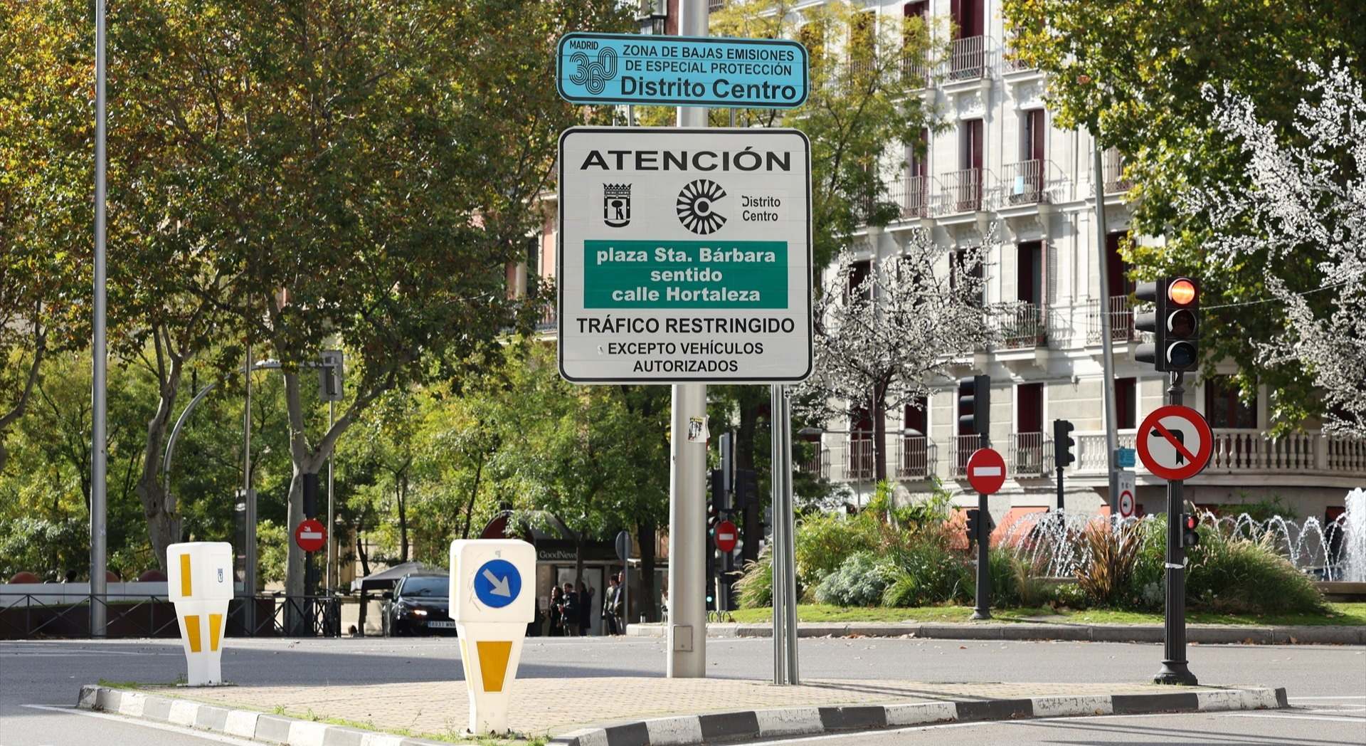 Zona de Bajas Emisiones de Madrid coches sin etiqueta