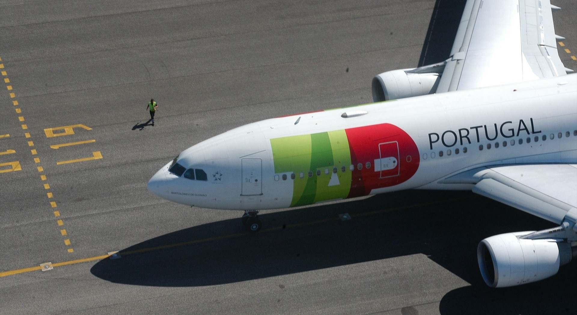 Avión de TAP.