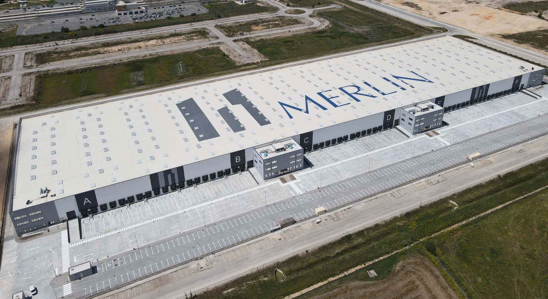 Parque logístico de Merlin en Lisboa