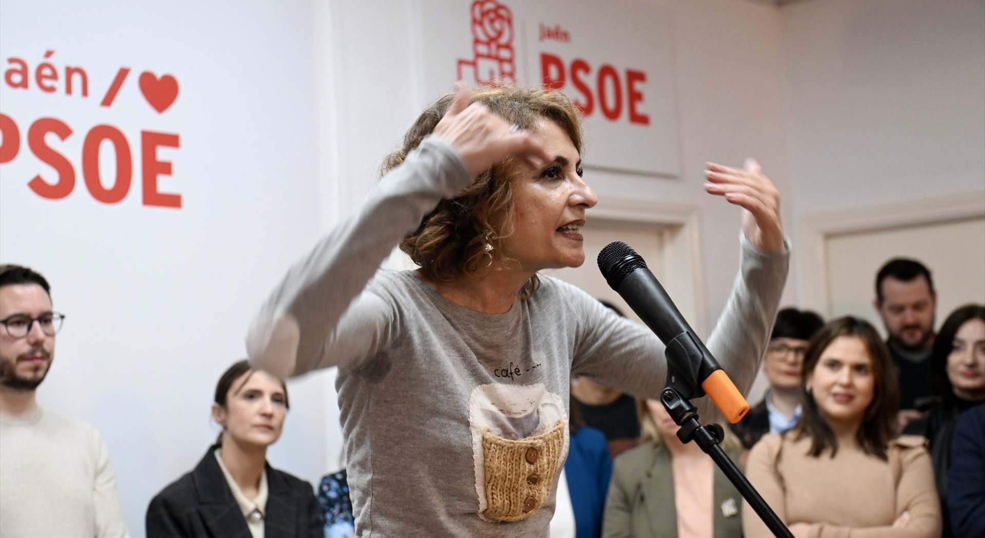 La vicepresidenta primera y precandidata a las primarias del PSOE-A, María Jesús Montero | EP