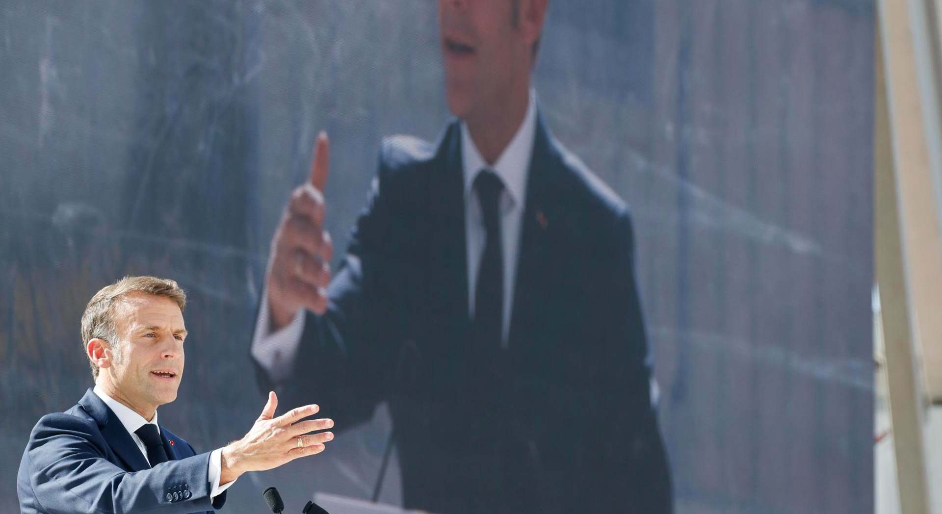 presidente de francia emmanuel macron