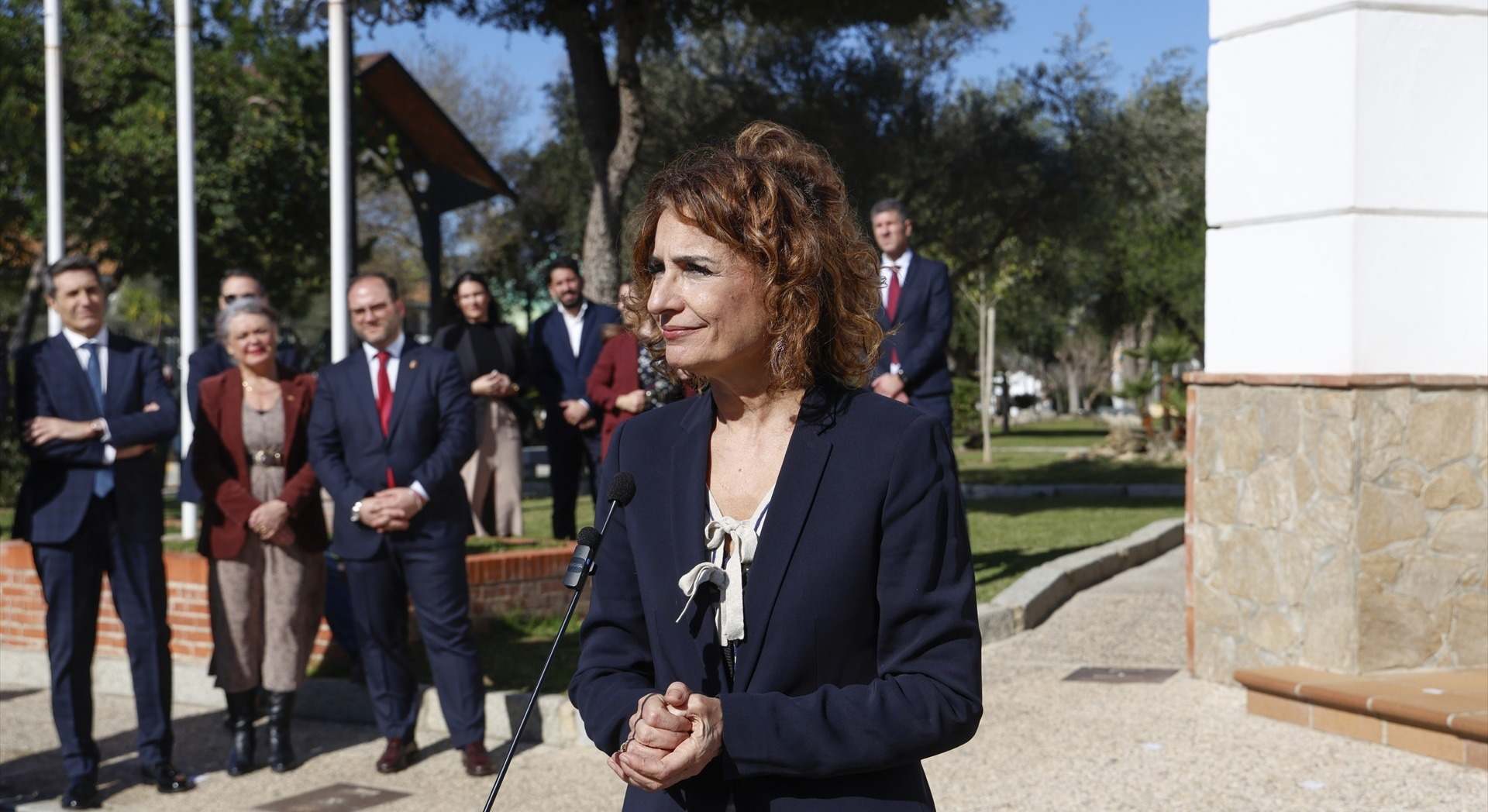 La vicepresidenta primera del Gobierno y ministra de Hacienda, María Jesús Montero.